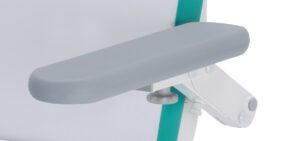 Set grijze armsteunen foam
